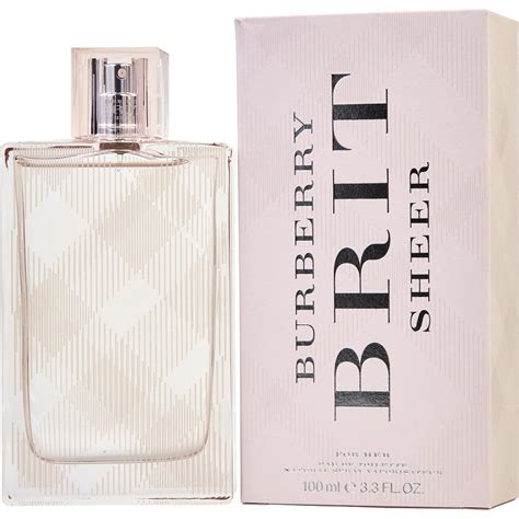 burberry brit sheer for women edt|burberry brit sheer edt 100ml.